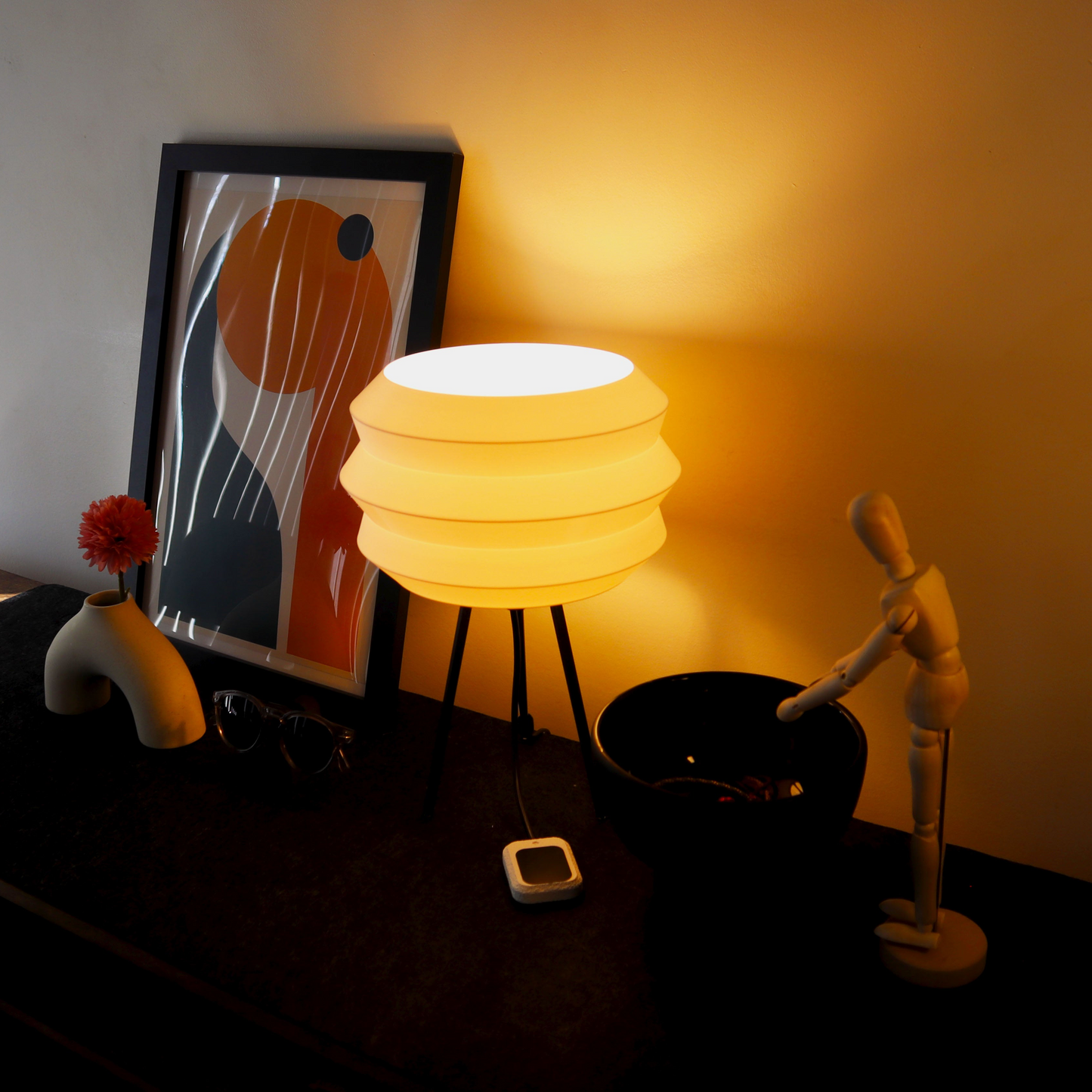 Stacks Lamp Pumpkin