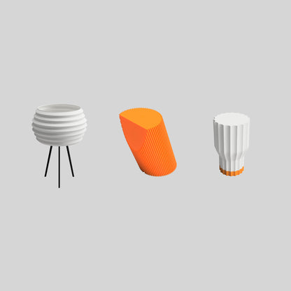 Crescent + Dusk + Dorik Lamp