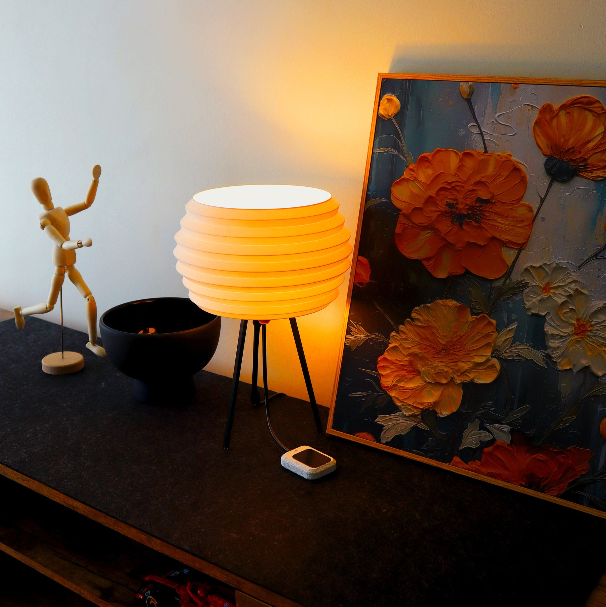 Crescent Lamp Pumpkin