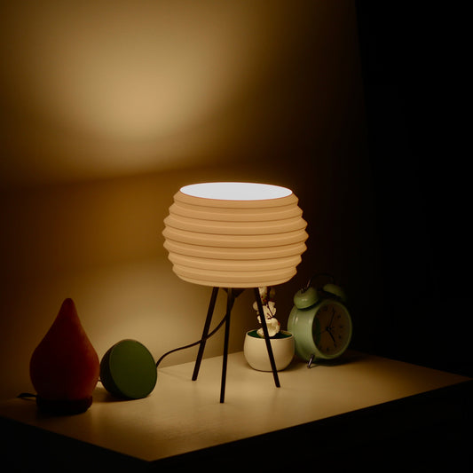 3d printed lamp near me table lamp crescent lamp