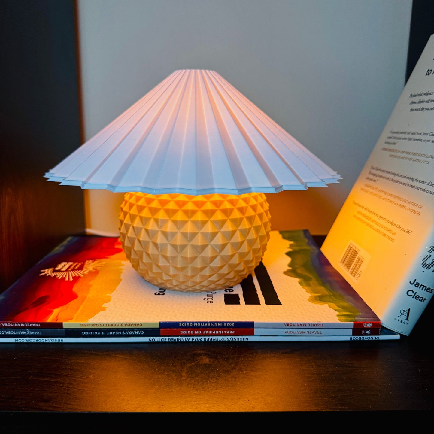Pine Lamp - Sand