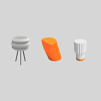 Stacks + Dusk + Dorik Lamp