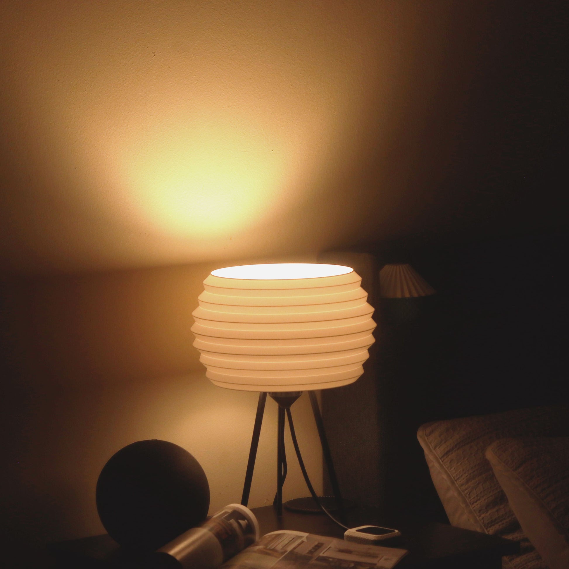 3d printed lamp near me table lamp crescent lamp pine lamp